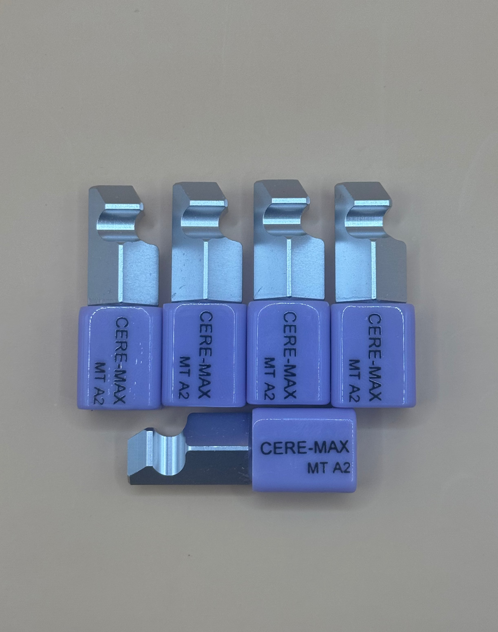 5pcs Dental Lithium Disilicate Glass Ceramic Block C14 MT A2 e.max for PlanMill