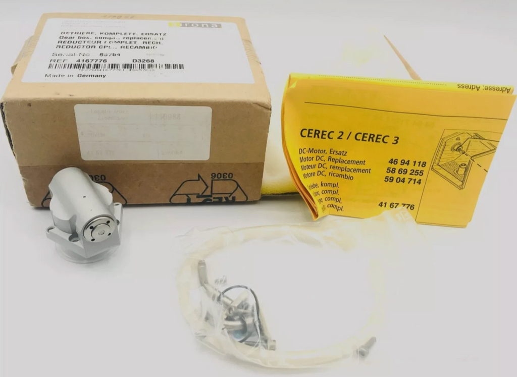 Sirona GEAR BOX 4167776 For Compact Cerec 3 , NEW SEAELED UNOPENED!!