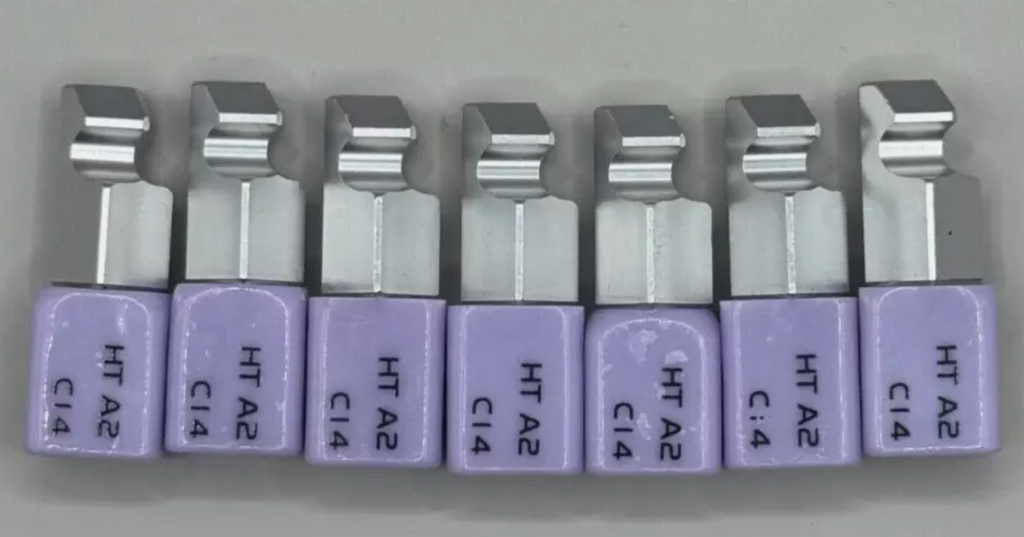 5pcs Dental Lithium Disilicate Glass Ceramic Block C14 e.max for PlanMill