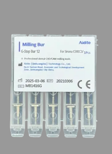 Brand New Step Bur 12 for CEREC 3 compact milling (5 units)