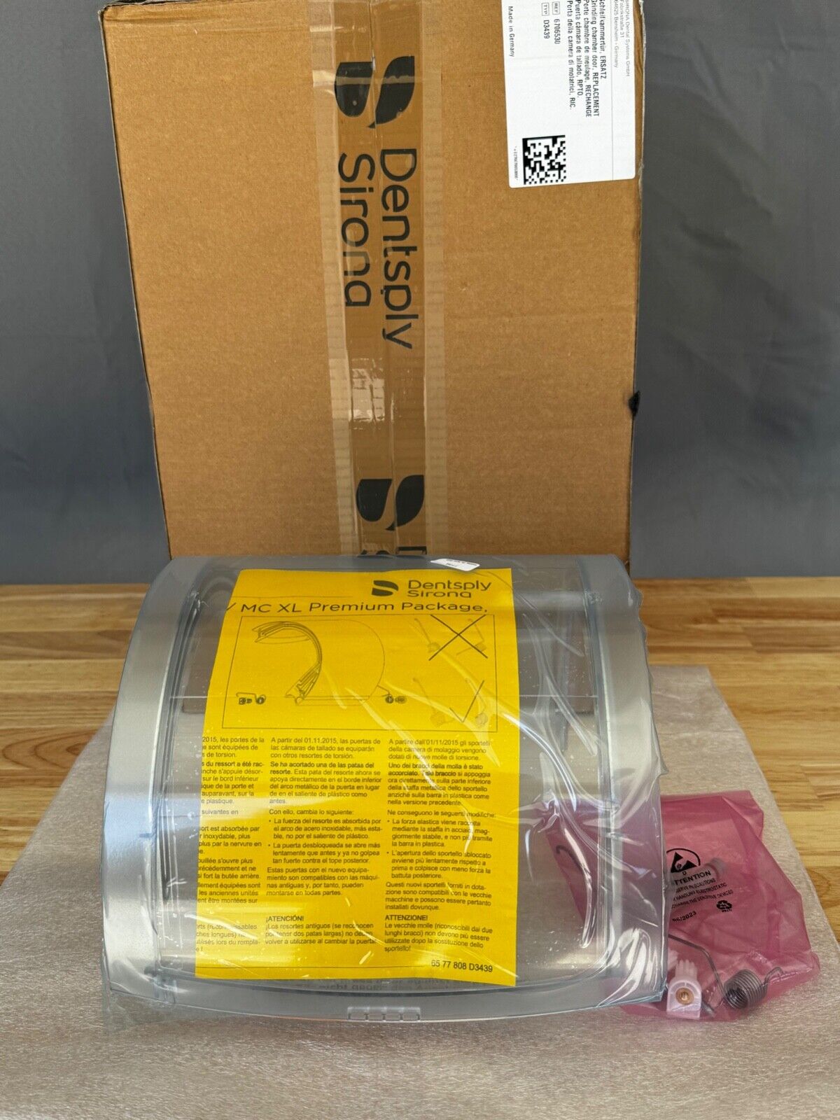NEW Chamber Door for Sirona CEREC MCXL Milling #6706530