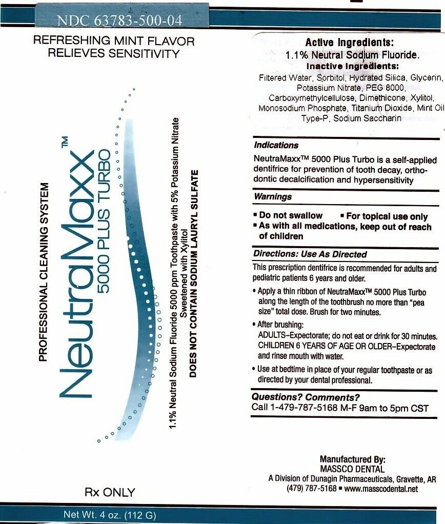 NEUTRAMAXX 5000 PLUS TURBO-sodium fluoride paste, 1 Unit, To test the Quality!!!
